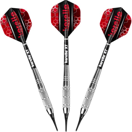 Karella Softdart 3er-Set XT-3 19g - Softtip Darts voor Elektronisch Dartbord - 18-21g - Perfect voor Beginners en Hobbyspelers van Karella — afbeelding 2