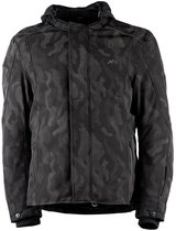 DXR Motorjas - Alisio Camo - Zwart/Grijs - S