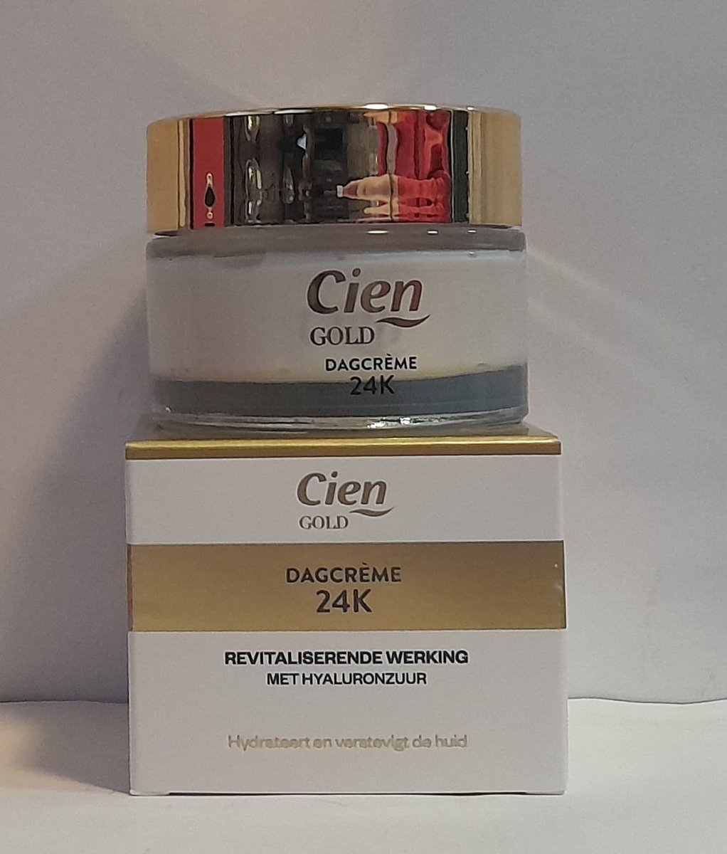 Cien GOLD 24K Dagcrème met Hyaluronzuur 50ml