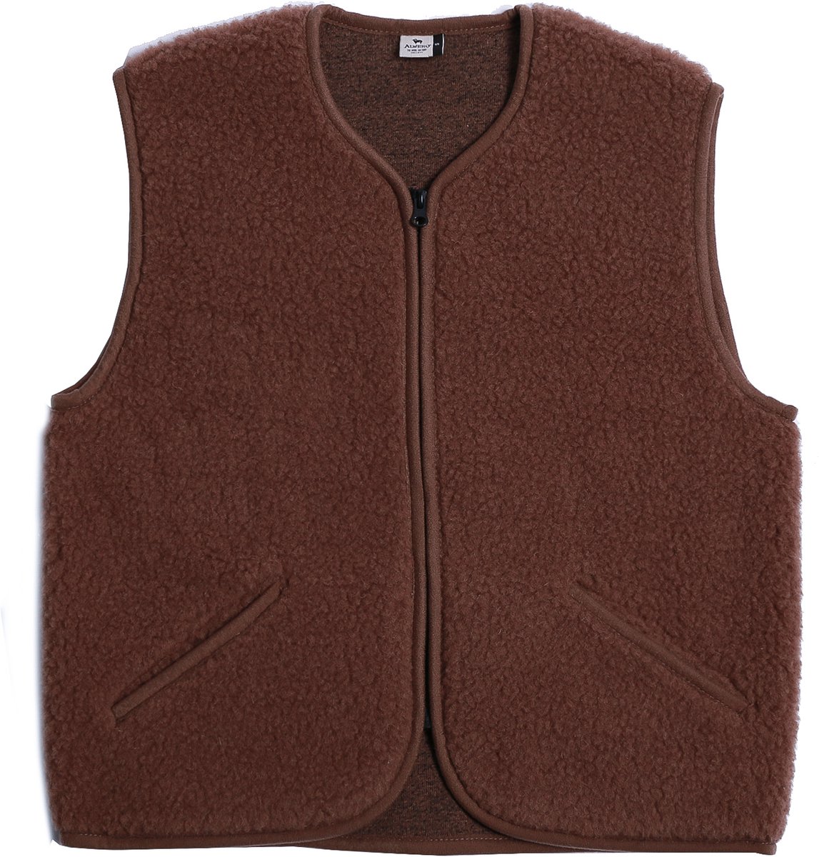 Alwero gilet Pos light bruin