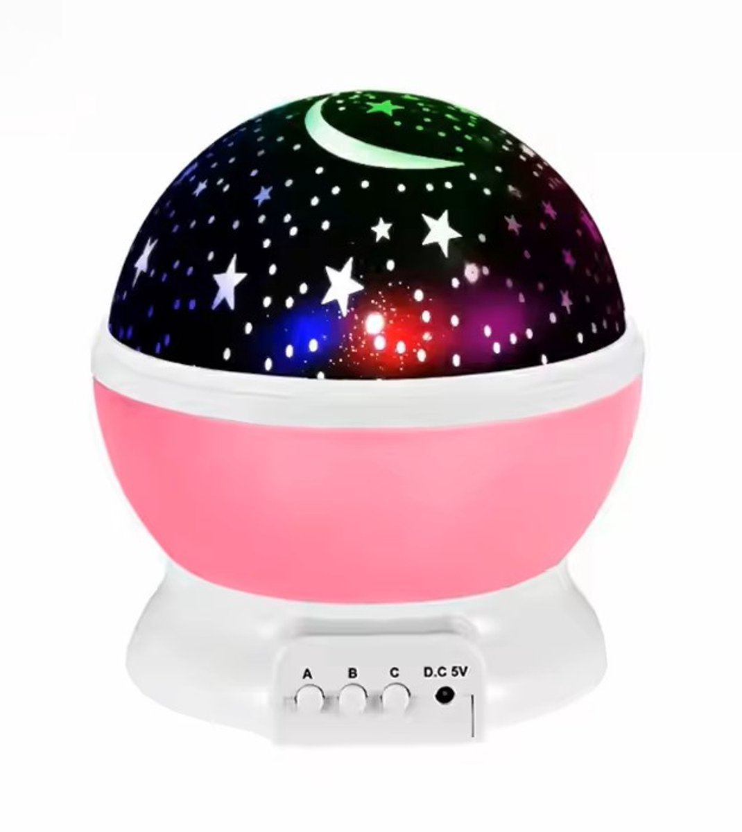 THAR Sterrenprojector Nachtlampje – LED Galaxy Lamp – Kind – Roze