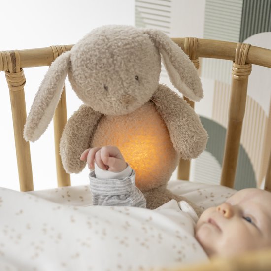Nattou SLEEPY Nachtlamp - Konijn - 33 cm - Beige van Nattou — afbeelding 2
