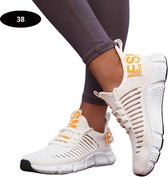 Bovista Tennisschoenen - Heren - Dames - Tenniskleding - Indoor - Outdoor - Wit - Maat 38