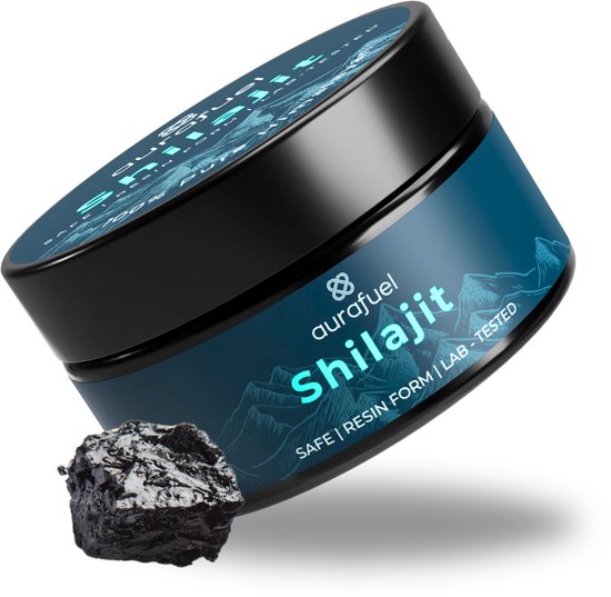 Pure Shilajit Resin Himalaya - EU Labgetest & Gecertificeerd - Fulvic Acid - Fulvinezuur - Testosterone booster - Capsules - Gummies - 100% pure - Libido man & vrouw - Viagra - Alternatief - 10 gram