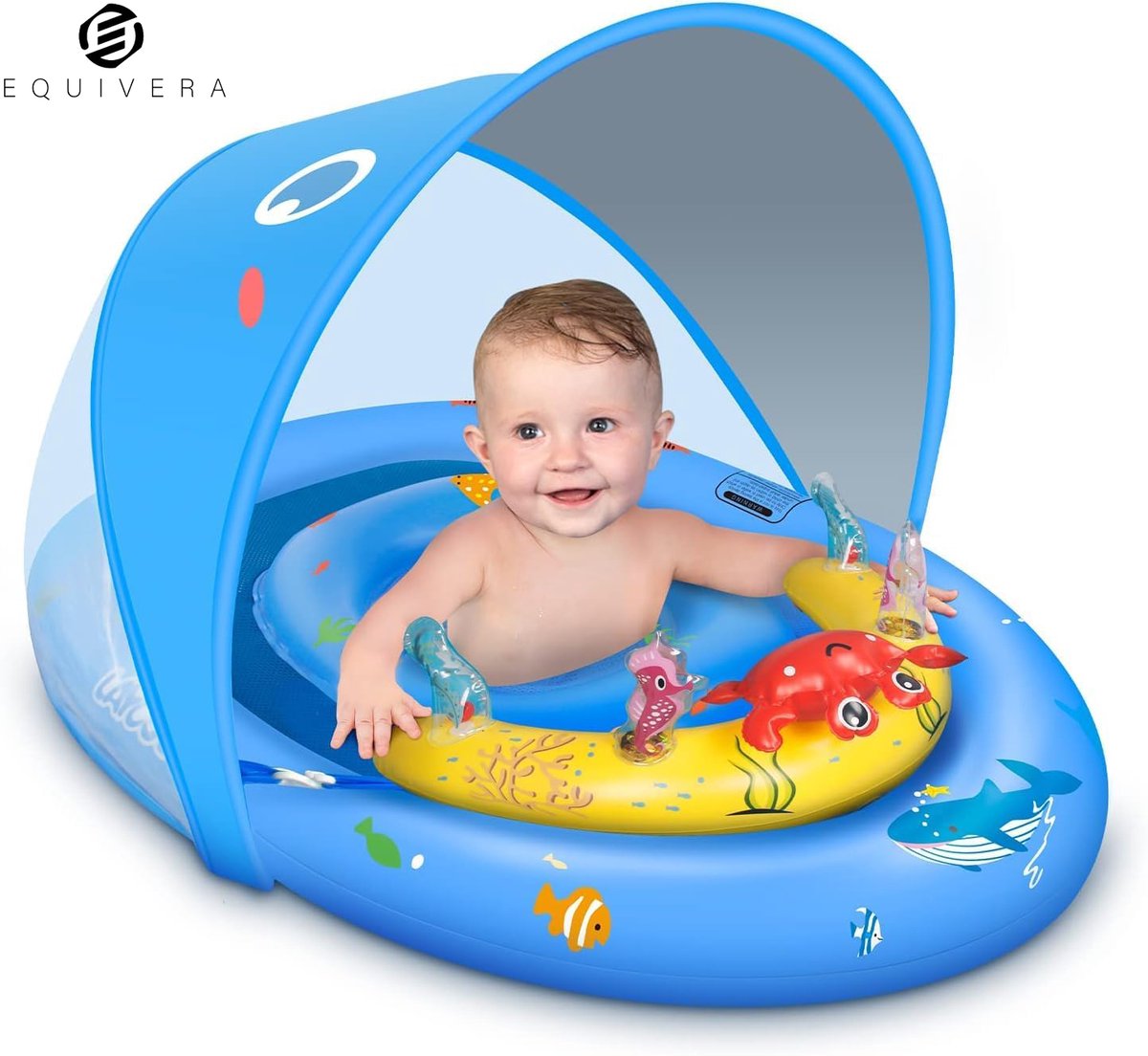 Equivera Zwemband Baby - Zwembandjes Baby - Baby Float - Zwemband Peuter