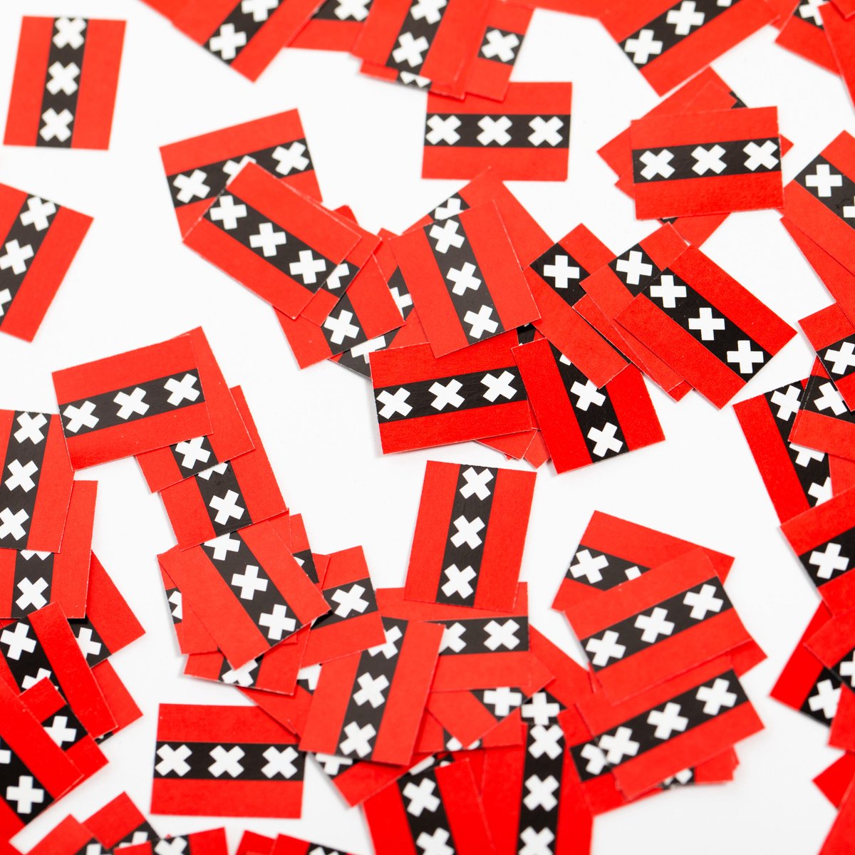 900 stuks Tafel confetti papier Amsterdam - Hapjes Cocktail Tapas Zomer Terras EK WK Voetbal Decoratie Tafelconfetti
