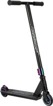 Bol.com Nijdam Stuntstep - Brushed Arrow - Zwart/Neo-chrome - Aluminium aanbieding
