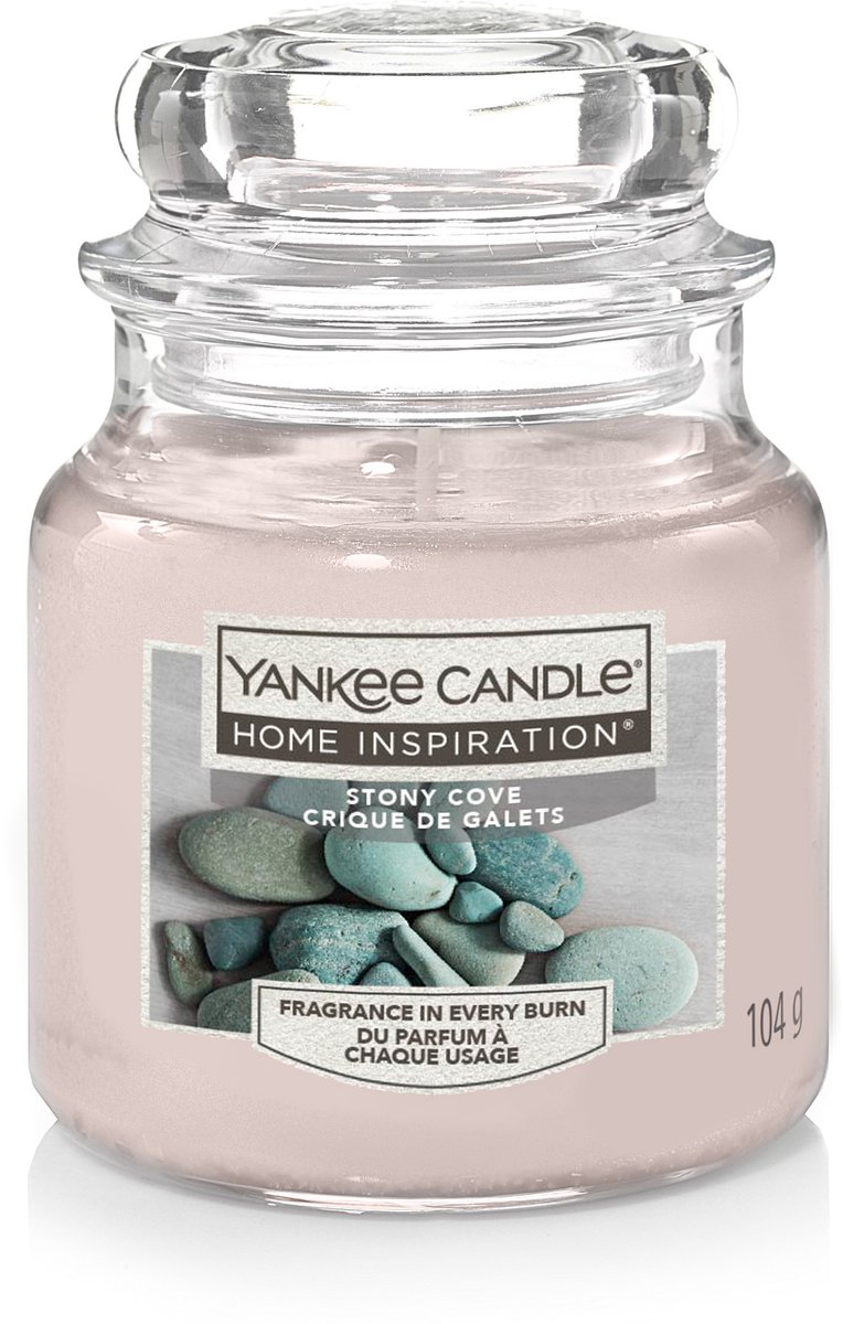 Yankee Candle Home Inspiration - Stony Cove Medium Geurkaars - 75 branduren