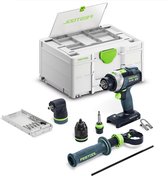 Festool TPC 18/4 I-Basic-Set QUADRIVE Accu Klop-/Schroefboormachine 18V Basic Body in Systainer - 577625