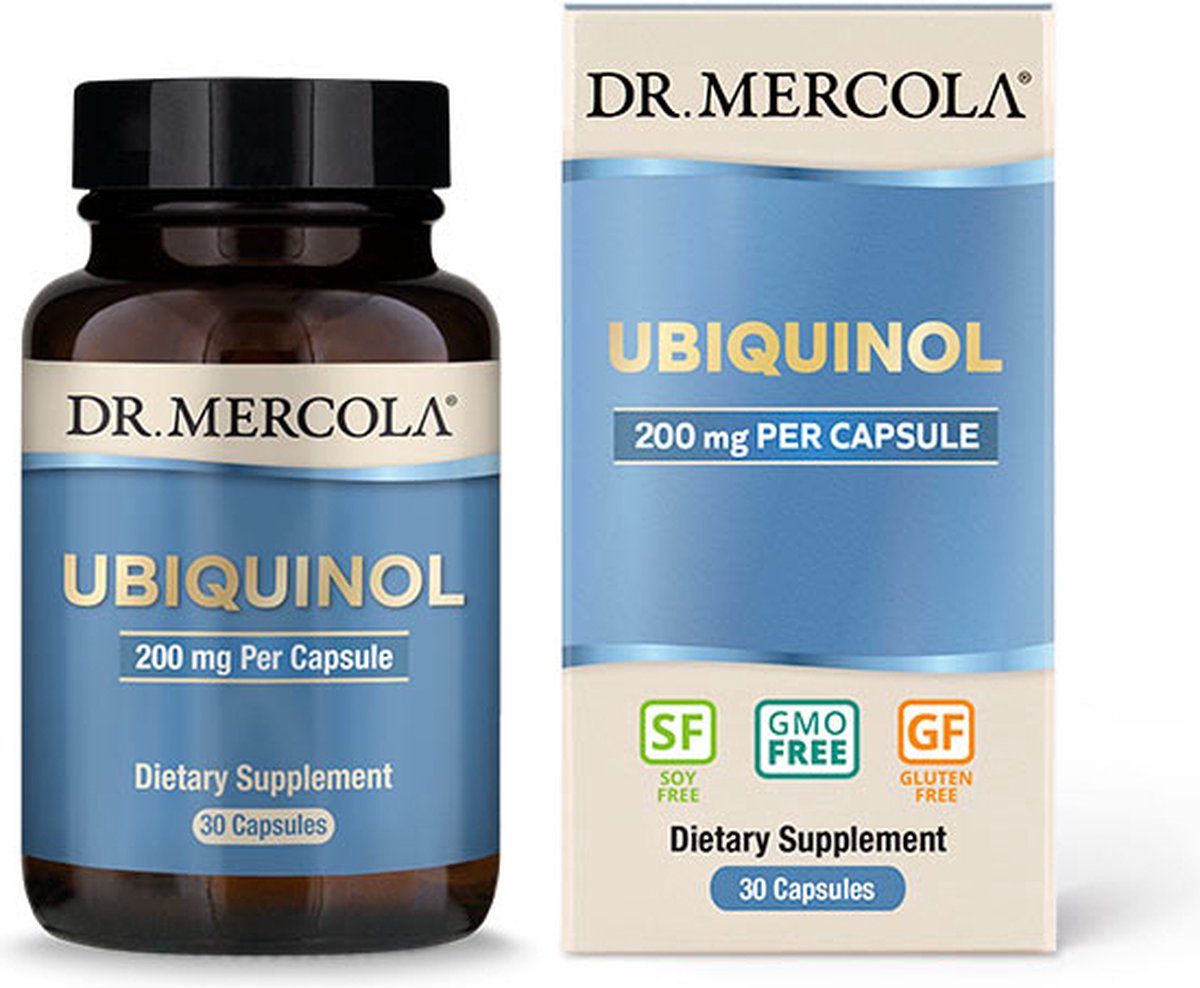 Goedkoopste Dr. Mercola - Ubiquinol - 200 mg - 30 capsules
