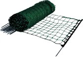 Gallagher Konijnen-/hobbynet, groen, 65cm, 50m (enkele pen) - Afrastering voor Konijnen - afrasteringsnet - complete afrasteringsnet voor konijnen en andere kleine huisdieren