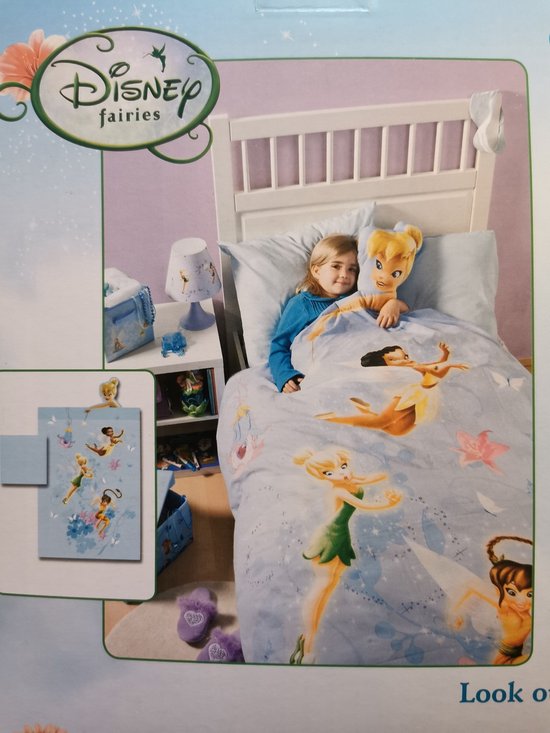 Les fées Disney - Housse de couette 1 pers 140x200 avec taie d'oreiller et  oreiller... | bol