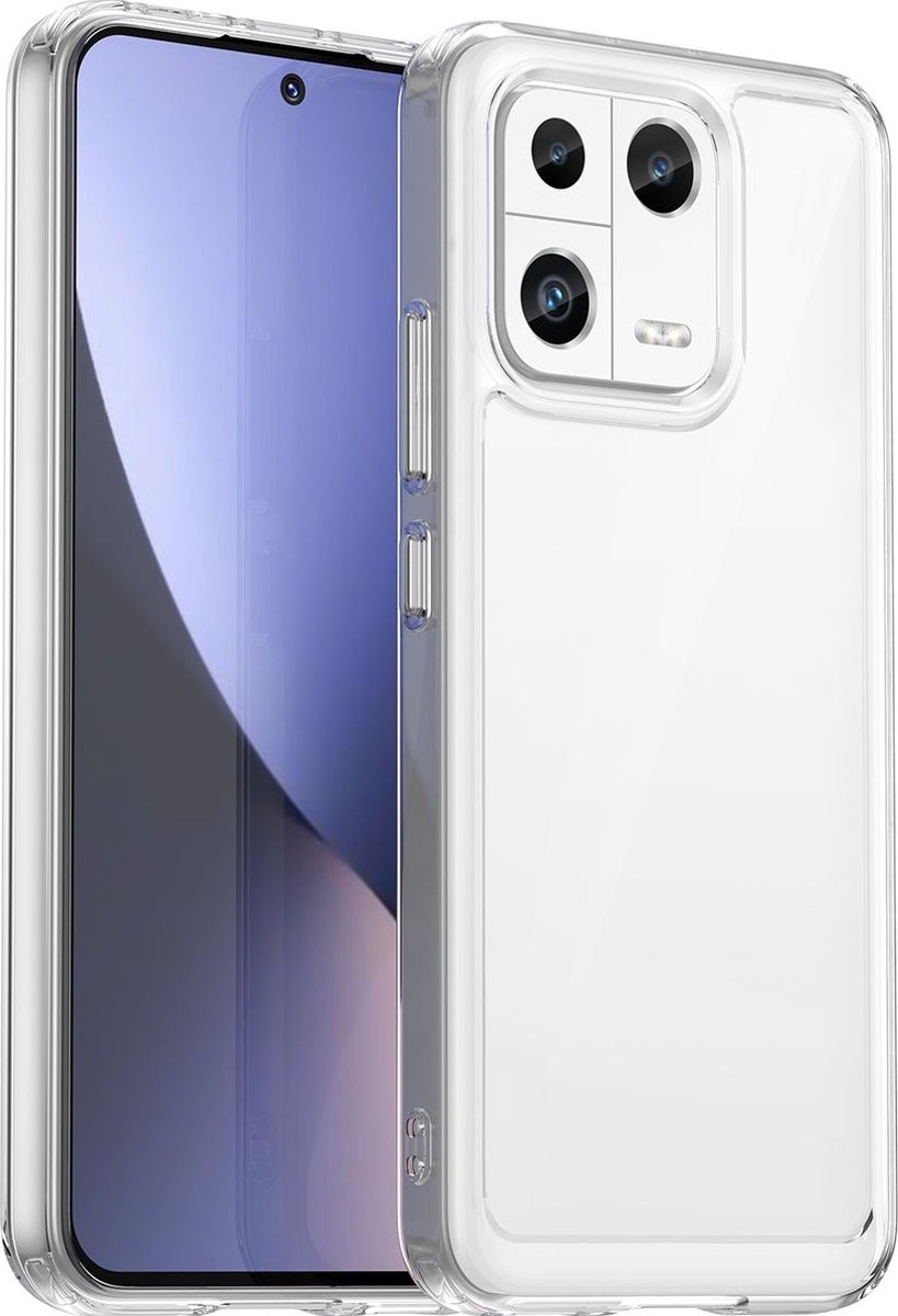 Mobigear Doorzichtig Hoesje geschikt voor Xiaomi 13 Telefoonhoesje Hardcase | Mobigear Crystal Backcover | Doorzichtig Telefoonhoesje 13 | 13 Case | Back Cover - Transparant