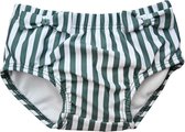Slipstop wasbare zwemluier meisje - Greenbay stripe
