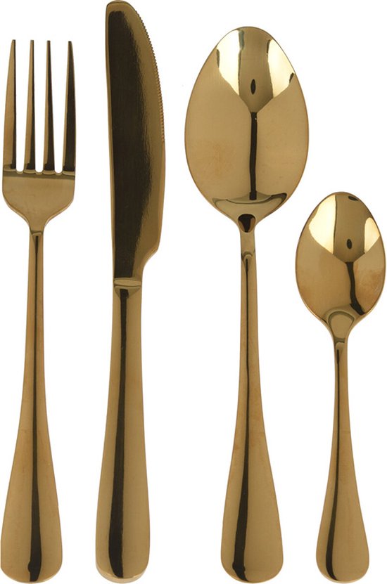 Tableware Collection Bestekset 16 delig Goud