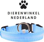 Lichtgevende halsband hond | led halsband hond | Blauw | Verlichting | Veilige Hondenhalsband | Verstelbaar 45cm