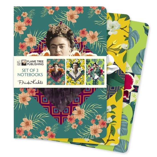 Standard Notebook Collection- Frida Kahlo Set of 3 Standard Notebooks