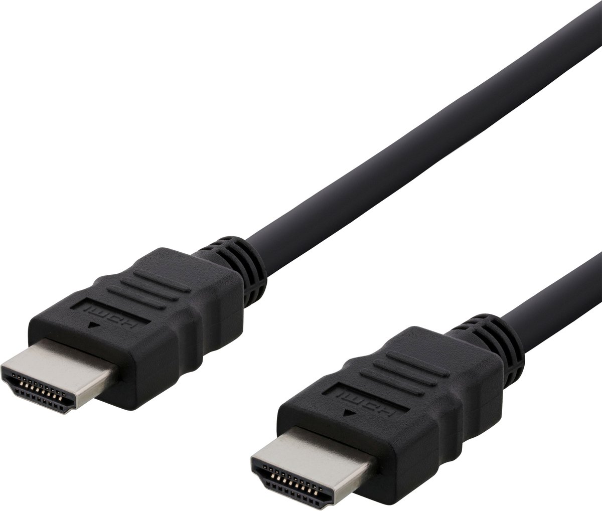 Deltaco HDMI-930 HDMI naar HDMI Kabel - 4K UHD/ 60 Hz - 3 Meter - Zwart