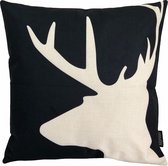 Sierkussen Deer / Hert | 45 x 45 cm | Katoen/Linnen