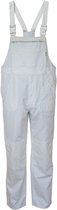 Carson Classic Workwear 'Outdoor Bib Pants' Tuinbroek/Overall Wit - 62