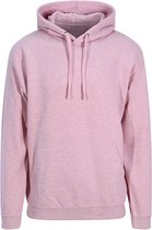 Surf Hoodie met melange effect Just Hoods 'Pink' - XL