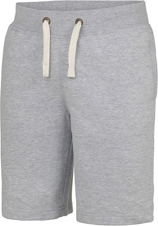 Shorts Campus Classic / Pantalon court de la marque Just Hoods Heather Grijs - L