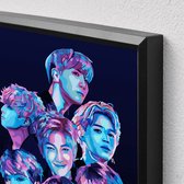 Poster Muziek BTS - selfie 158x53 cm