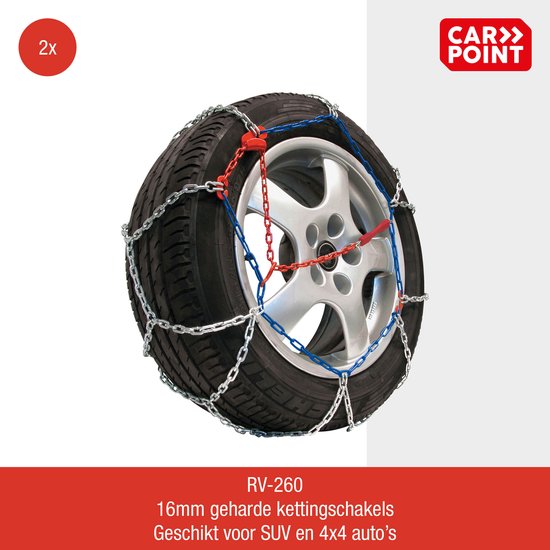 Chaîne Neige Carpoint RVX-235 16mm