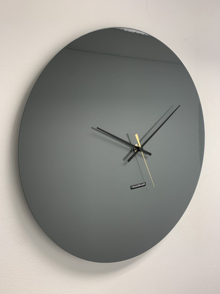 Wandklok ChantalBrandO NARDO GREY XL -- MODERN DESIGN --