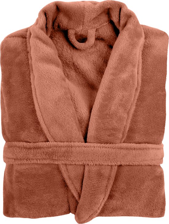 TISECO HOME STUDIO - Kamerjas - MICROFLANNEL COSY - L/XL - 100% polyester - Auburn