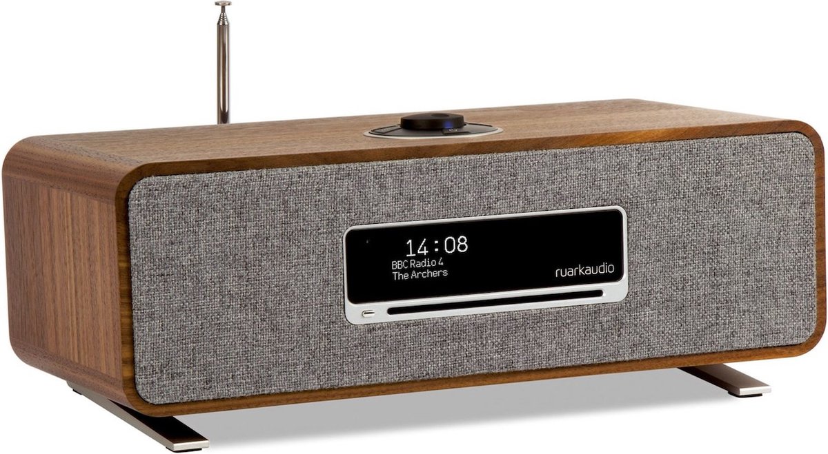 Ruark Audio - systeem R3s compact radio systeem - Walnoot