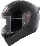 AGV K1 S E2206 Mat zwart Integraalhelm - ECE goedkeuring - Maat S - Integraal helm - Scooter helm - Motorhelm - Zwart - ECE 22.06 goedgekeurd