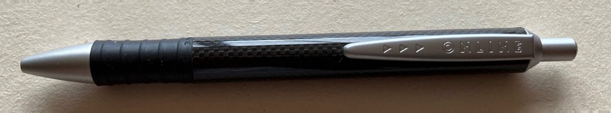 ONLINE – balpen AL2 carbon – donkergrijs