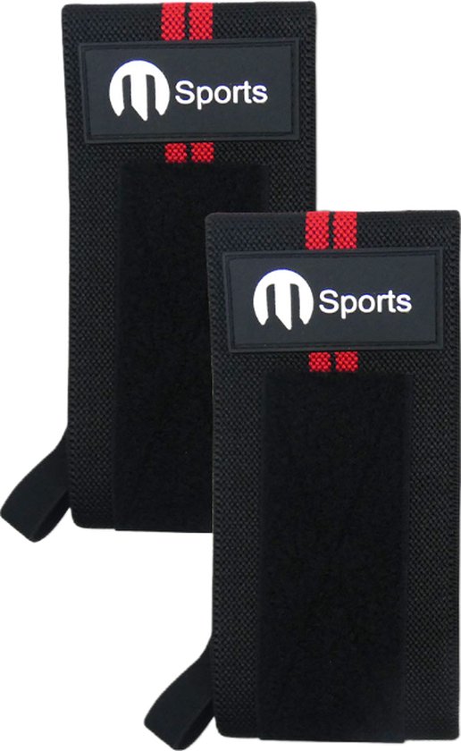 Foto: M sports 2 stuks wrist wraps krachttraining polsbrace pols wraps polssteun polsbandage wrist support polsbeschermer lifting straps fitness crossfit bodybuilding heavy weight powerlifting gewichtheffen