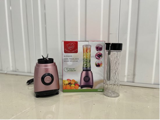 Blender Mixeur Multifonctionnel 2 En 1 Machine Smoothie 250w Mixeur Blender