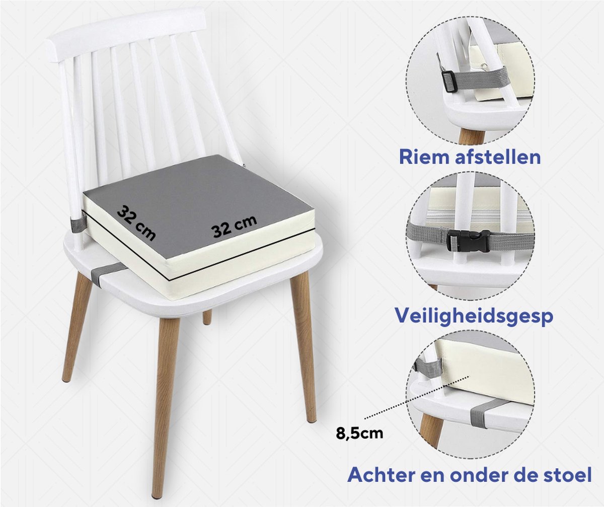 TOYANDONA Kids Eetkamerstoel Verhooging Kussen Cartoon Olifant Chair Booster Seat Pads Stoel Toenemende Kussen Voor Kinderen Peuters