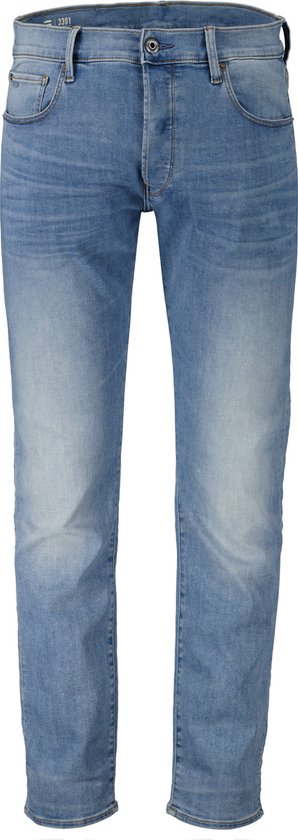 G-Star Raw 3301 Slim Jeans Heren - Broek - Blauw