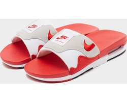 Nike Air Max 1 Slide Slippers DH0295 103 White University Red Maat 42.5 bol