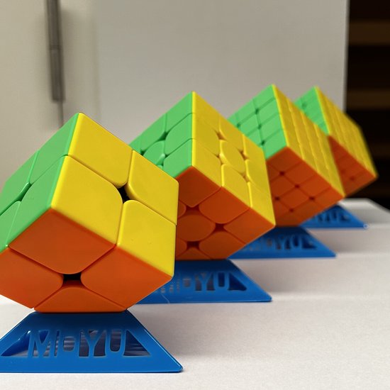 MoYu Speed Cube set - 4 in 1 Puzzel Kubus - Breinbrekers - 2x2