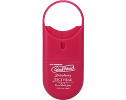 Doc Johnson - Juicy Head - Dry Mouth Spray To-Go - Strawberry - 0.3 fl oz / 9 ml