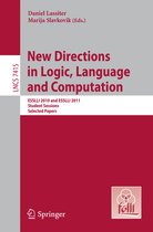 Theoretical Computer Science and General Issues- New Directions in Logic, Language, and Computation