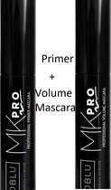 NIOBLU - MKpro- Volume - Mascara - & - Mascara - Base de maquillage - Set