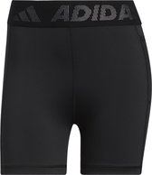adidas Techfit Short 4'' Tight Dames - Sportbroeken - zwart - Vrouwen