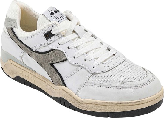 Diadora B. Elite Unisex Sneaker – Aus Leder & Wildleder, Klassisches Design, Für Casual & Sport