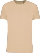 Biologisch unisex T-shirt ronde hals 'BIO190' Kariban Light Sand - XXL