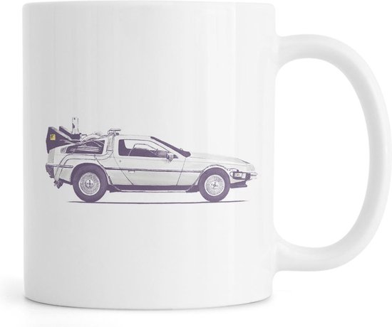 Mug Retour vers le futur - DeLorean