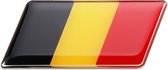 Vlag sticker - autostickers - autosticker voor auto - bumpersticker - België