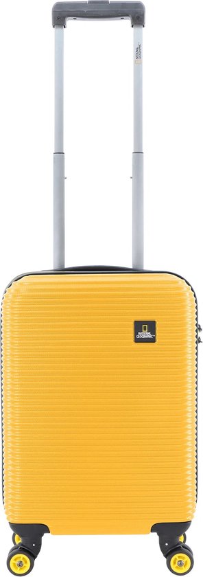 National Geographic Harde Koffer / Trolley / Reiskoffer - 54 cm (S) - Abroad - Geel