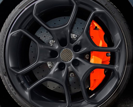 Kit peinture étrier de frein Foliatec - Orange fluo - 4 composants