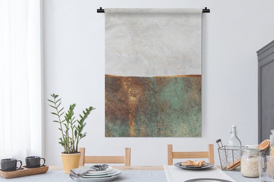 Tapisserie - Tapisserie - Abstrait - Luxe - Or - 90x120 cm - Tapisserie